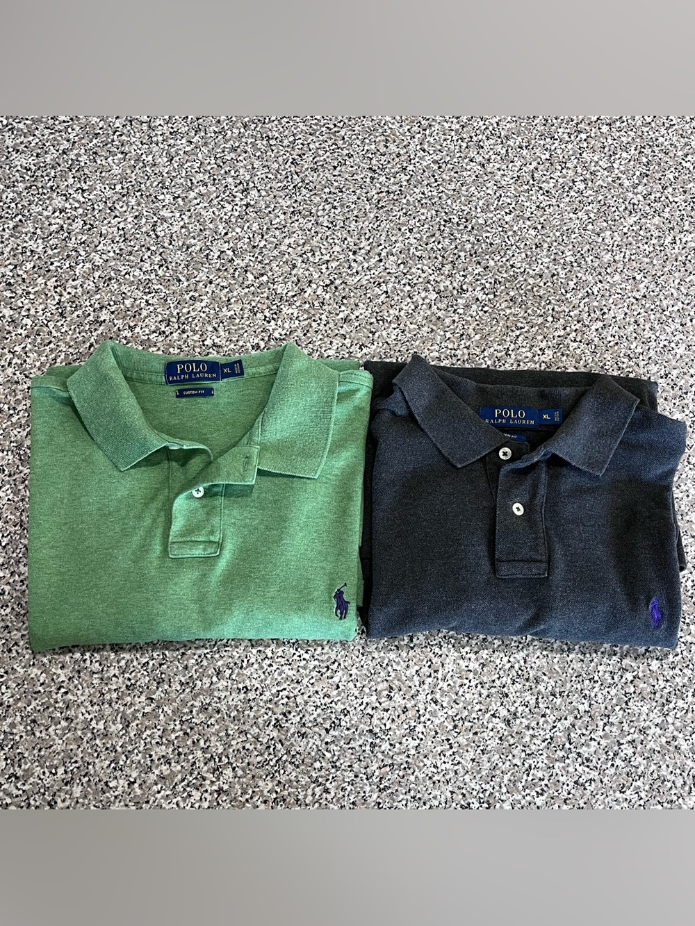Polo Ralph Lauren Lot Custom Fit Polo Shirt Bundle Mens XL Preppy